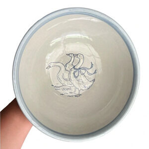 Louisville Stoneware gaggle of geese bowl